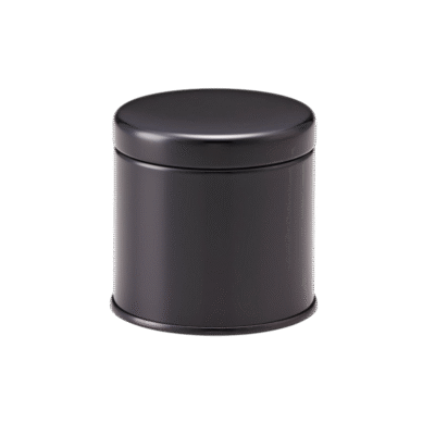 Mini Top Can airtight matcha container black