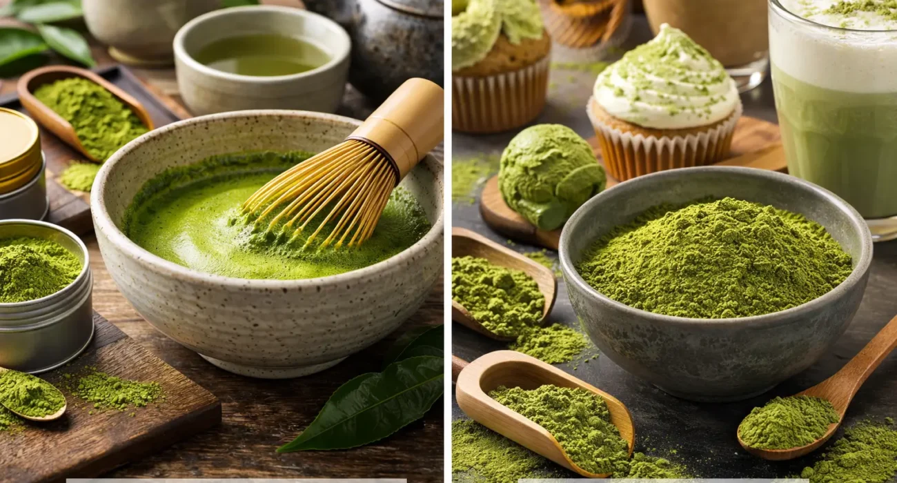 Ceremonial vs Culinary Matcha