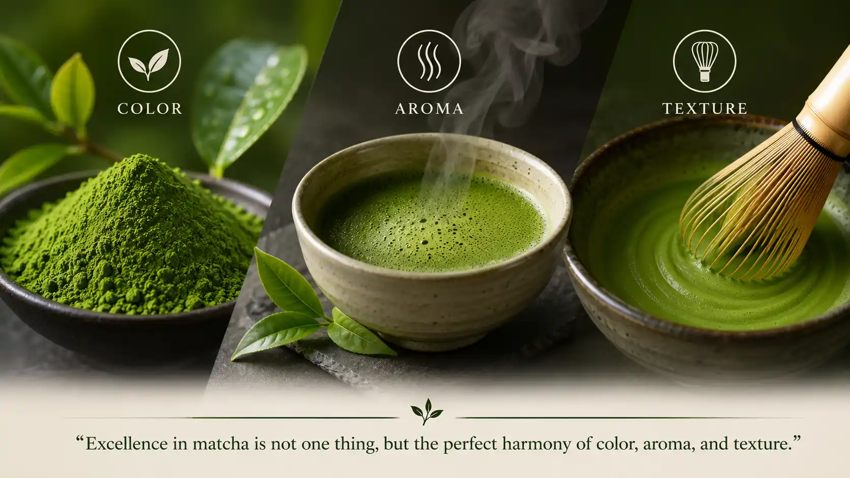 Matcha Aroma, The Invisible Quality Marker