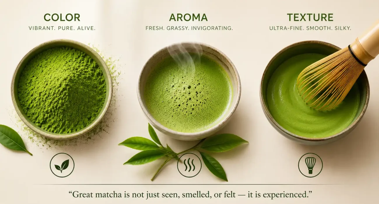 Matcha Color, Aroma, and Texture The Complete Expert Guide