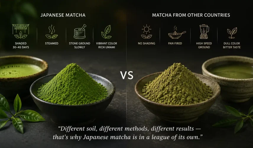 What Makes Japanese Matcha Different from Other Countries