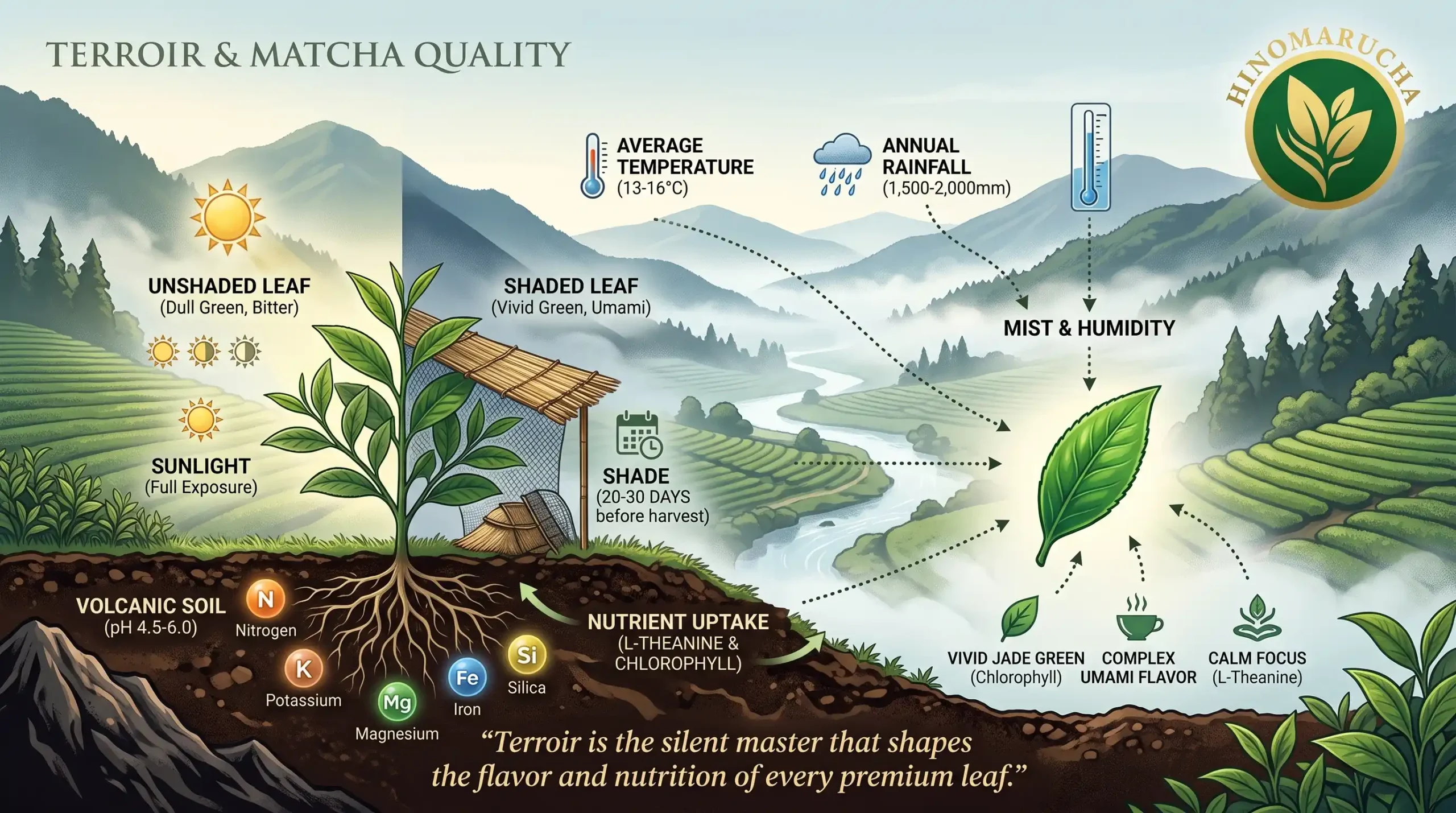 The Science of Soil What the Ground Gives Matcha