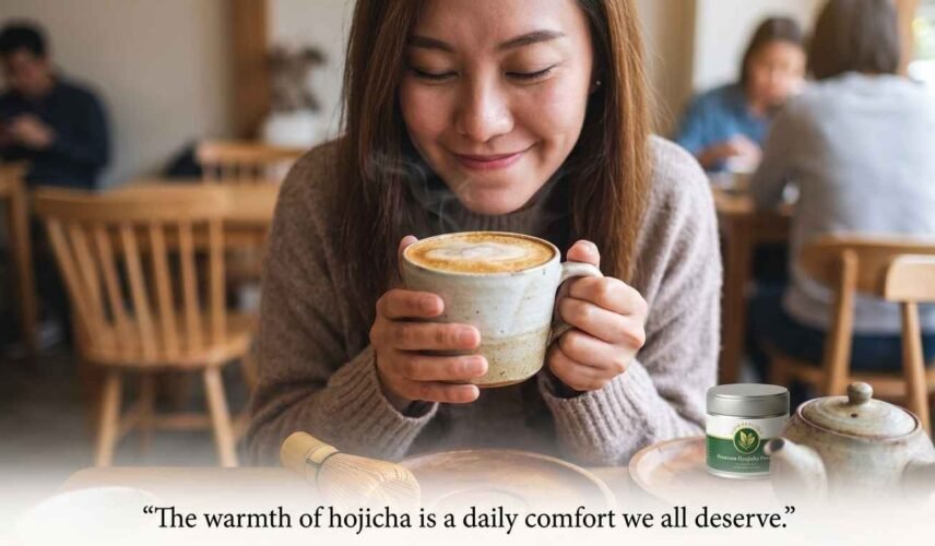 Hojicha Roasted Green Tea Benefits, Caffeine & Latte Recipe Hojicha Roasted Green Tea Benefits, Caffeine & Latte Recipe