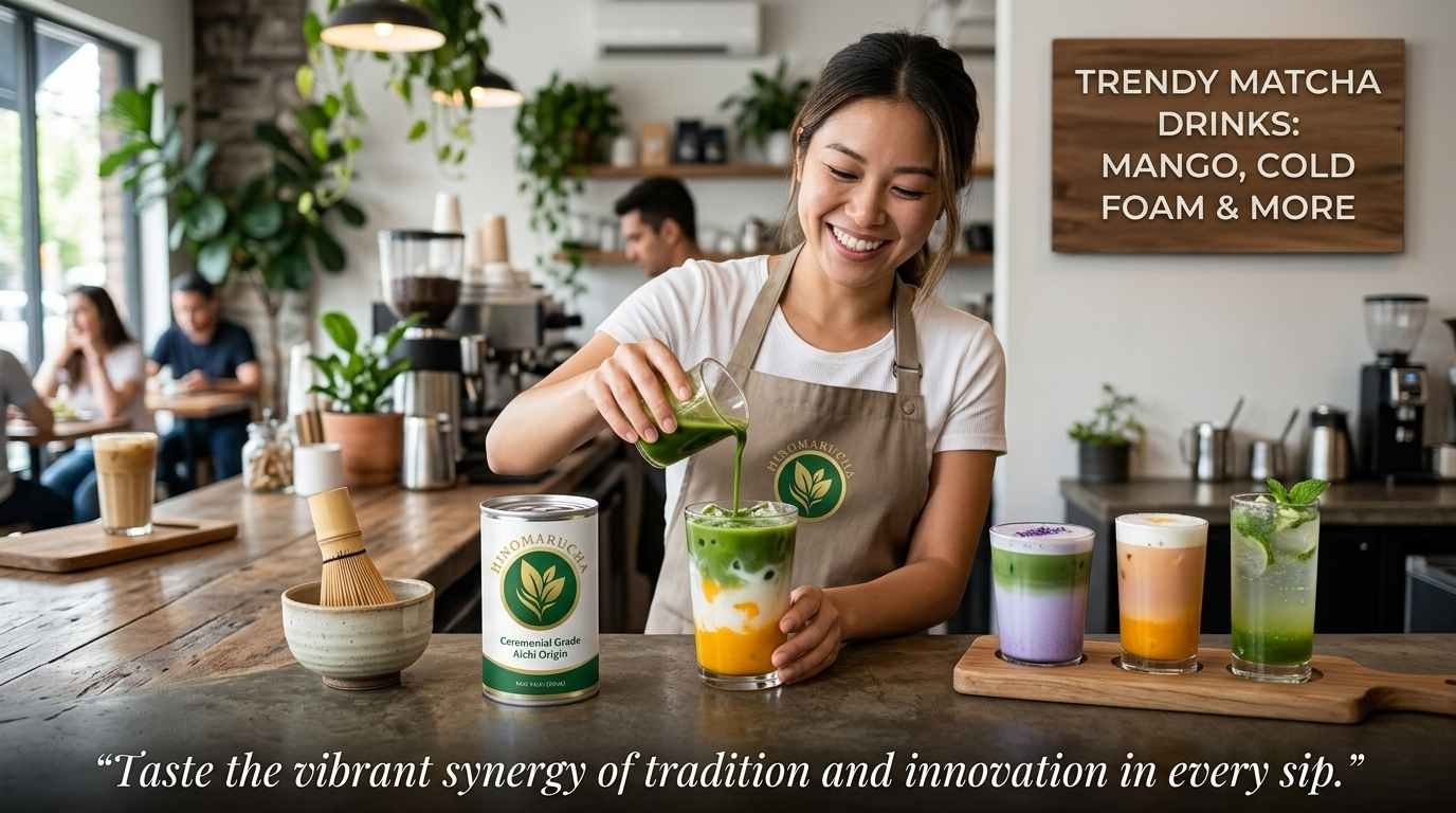 Mango Matcha The Drink Everyone Is Ordering