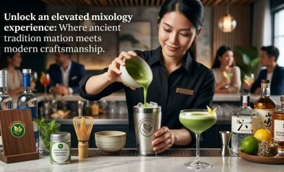 Matcha Cocktails & Mixology, Craft Green Tea Drinks & Spirits